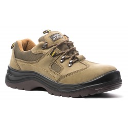 EMERALD S1P Basse cuir nubuck kaki composite SRA