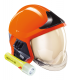 NVX CASQUE F1XF, COULEUR CLASSIC / COULEURS JAUNE FUO ET MÉTAL NC EN443:2008