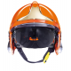 NVX CASQUE F1XF, COULEUR CLASSIC / COULEURS JAUNE FUO ET MÉTAL NC EN443:2008