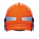NVX CASQUE F1XF, COULEUR CLASSIC / COULEURS JAUNE FUO ET MÉTAL NC EN443:2008