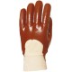 QUALI. SUPÉRIEURE Gants PVC, rouge, dos aéré, Actifresh®