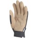 FLEUR PORC RET. Gants paume renf., poignet serrage autogrip.