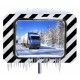 Miroir routier Diam. 600 mm  Inox