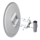 Miroir Industrie Diam. 800 mm  Ecochok