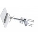 Miroir routier 400x600 mm  Inox dispositif antigivre