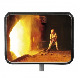 Miroir multi-usages Diam. 600 mm  Inox