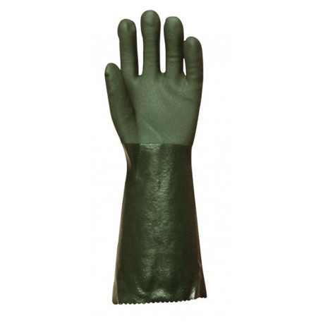 CHIMIQUE Gants PVC verts, 40 cm Actifresh®