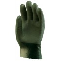 CHIMIQUE Gants PVC verts, 27 cm, Actifresh®