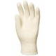 QUALI. SUP. LÉGER Gants coton polyester tricoté, sans coutures, écru, T.7