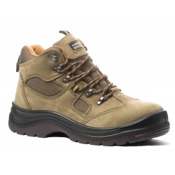 EMERALD S1P Haute cuir nubuck kaki composite SRA