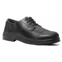 ZIRCO S3 Chaussure de ville cuir noir acier SRC
