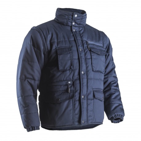 POLENA SLEEVE Blouson multip. mat. (200g/m²), manches amov., bleu