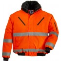 ROADWAY FLY Blouson hi-viz 2/1, 300D poly., col doublure manches amov., orange