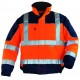 AIRPORT Blouson Breathane hi-viz, 3M, orange/marine