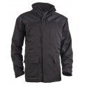 YANG WINTER PRO Parka Softshell, noir, 220g/m²