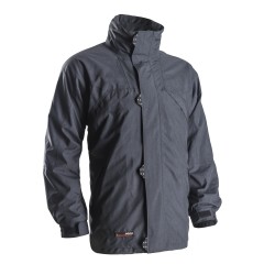 AMERICA 3/1 Parka, imper. respirant, noir, veste int. polaire 330g/m²