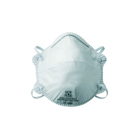 FFP2 NR D SL Masque coque (la boîte de 20 masques)