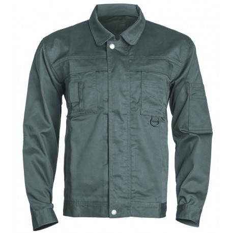 CLASS GREY Veste 65% poly/35% coton, grise, 285g/m²