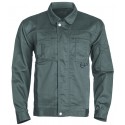 CLASS GREY Veste 65% poly/35% coton, grise, 285g/m²