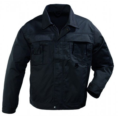 CLASS SHADOW Veste 65% poly/35% coton, gris foncé, 285g/m²
