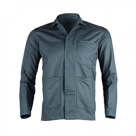 INDUSTRY Veste 65-35%poly-coton, gris, 245 g/m²