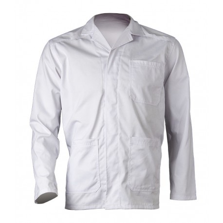 PARTNER Veste 100% coton, blanc, 250g/m²
