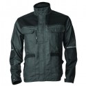 SMART CANVAS Veste, 60% coton, 40% polyester, gris, 300g/m²