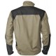 SMART Veste, 60% coton, 40% polyester, beige, 300g/m²