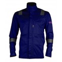 THOR Veste multir., 78%cot./20%poly./2% antistat., bleu, 300g/m²