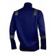 THOR Veste multir., 78%cot./20%poly./2% antistat., bleu, 300g/m²