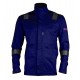 THOR Veste multir., 78%cot./20%poly./2% antistat., bleu, 300g/m²