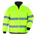 ROADWAY Veste 2/1, 300D poly., int. polaire, jaune