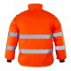 ROADWAY Veste 2/1, 300D poly., int. polaire, orange