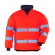 ROADWAY Veste 2/1, 300D poly., int. polaire, orange