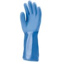 CHIMIQUE Gants PVC bleus 35cm, Actifresh®