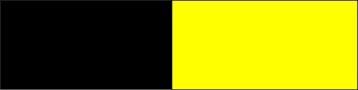 noir/jaune